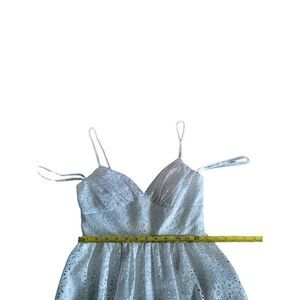 Morgan and Co mini lace dress